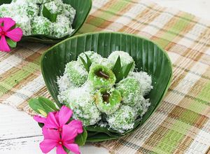 Foto resep Klepon Daun Pandan Suji Asli