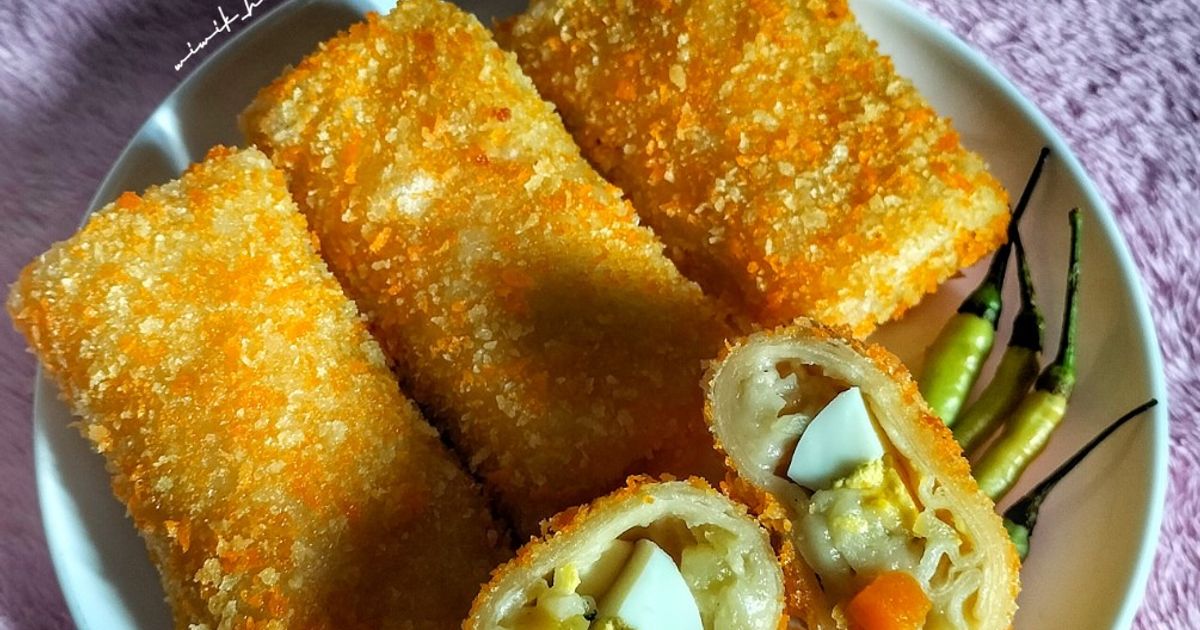 Risoles Ragout Telur Rebus