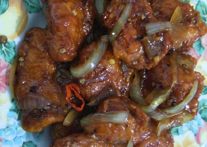 Resep Ayam Crispy Lada Hitam Oleh Veronica Septia Cookpad