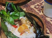 Gambar garnish daun bawang