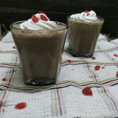 A picture of Nutella milkshake.