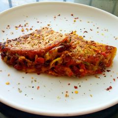 A picture of Cheesy Rajma Pockets.