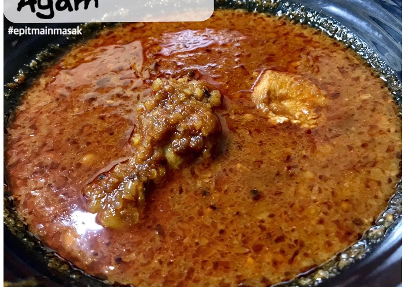 Saus Ayam dan Kacang
