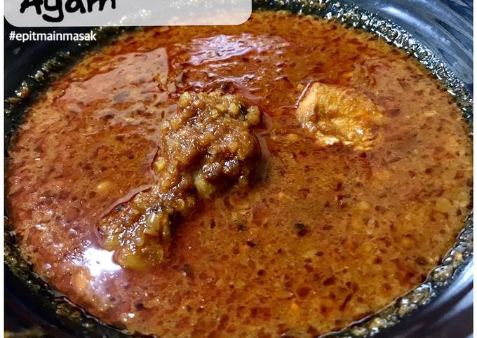 Resipi Kuah Kacang Ayam Oleh Epit Orange Cookpad