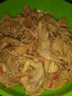 Foto resep Tumis Tempe Jamur Tiram