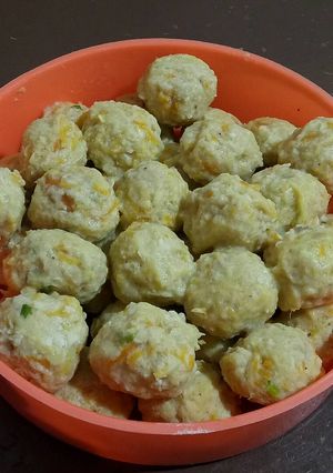 Foto resep Bakso ayam sayur