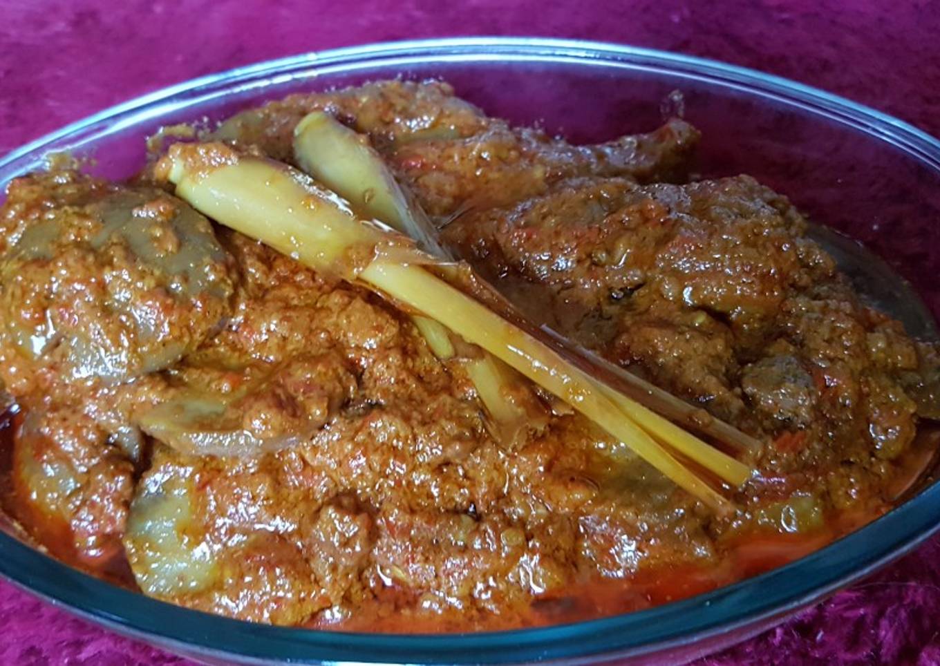 Rendang jengkol ft. Daging😁