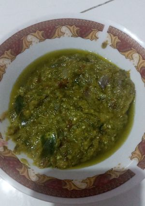 Foto resep Sambel Ijo Khas Padang🥰