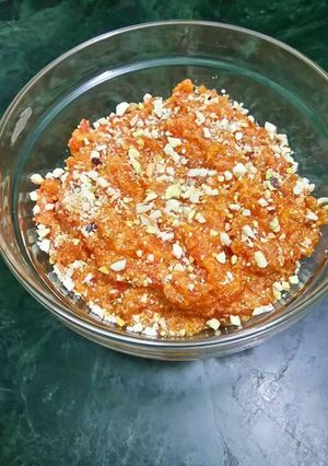A picture of Carrot halwa.