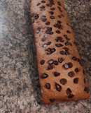 Budín integral de banana