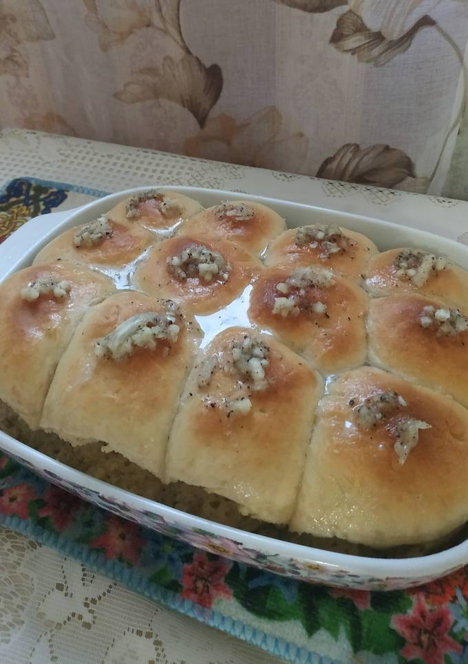 Пампушки з часником нашвидкоруч