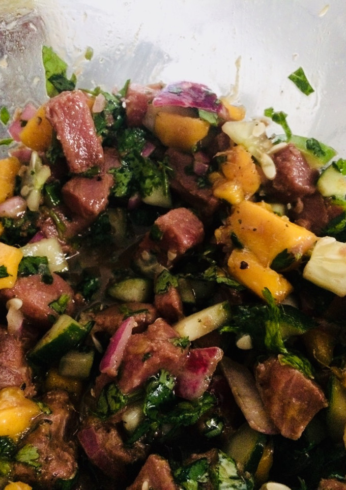 Una foto de Ensalada de atún fresco