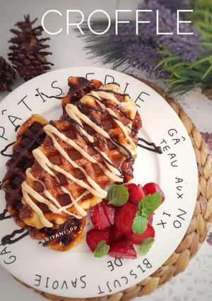Foto resep Croffle (simple, praktis, yummy)