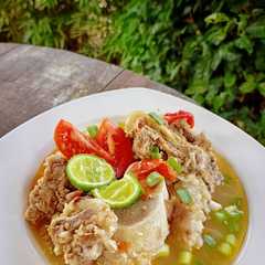 รูปของ Sop tulang iga dan tunjang