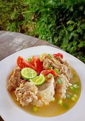 Foto resep Sop tulang iga dan tunjang