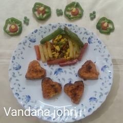 ग्रिल्ड पेरी पेरी पनीर A picture of ग्रिल्ड पेरी पेरी पनीर.