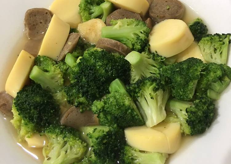Resep Brokoli Tofu Saus Tiram yang Bikin Ngiler