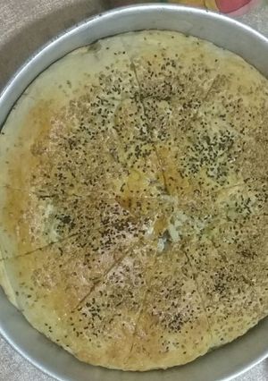 صورة لوصفة فطيرة تركية