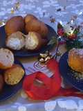 Crispelle di farina di farro dolci e salate