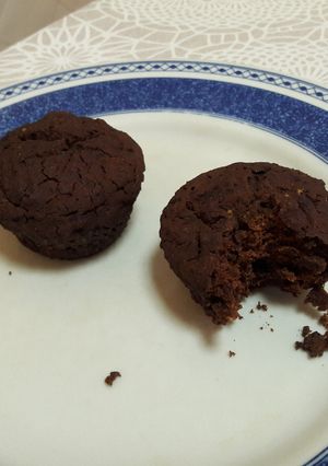 Foto principal de Magdalenas de chocolate solidarias de comercio justo, sin gluten y veganas 🧁