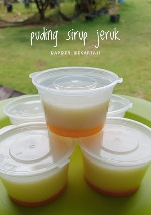 Foto resep Puding Sirup Jeruk