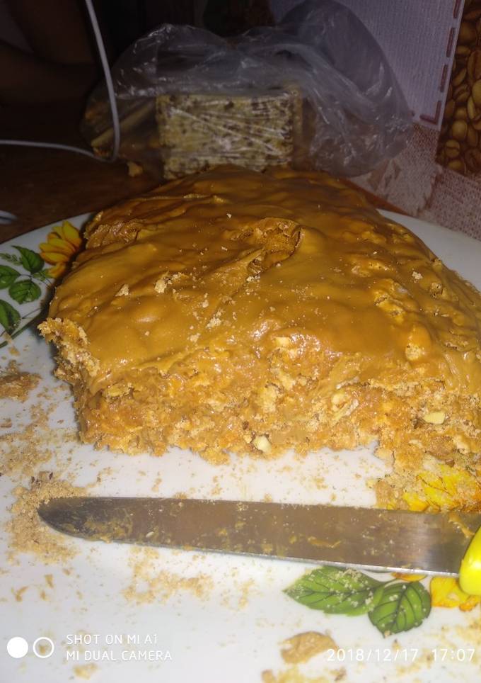 Тортик с орешками