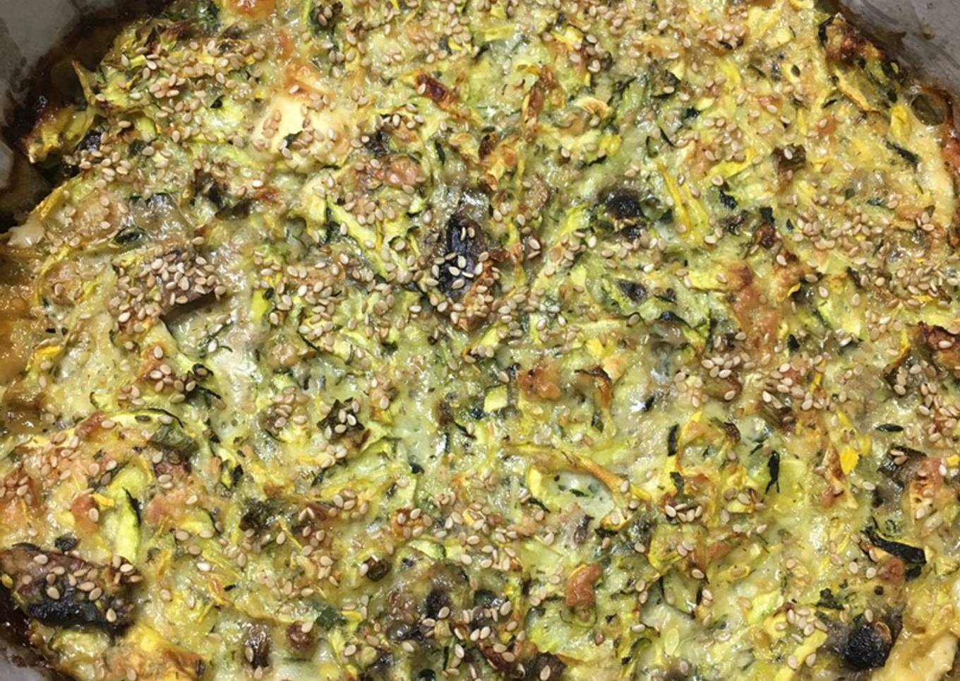 Zucchini & Mushroom Pie
