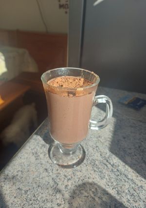 Una foto de Chocolate caliente saludable