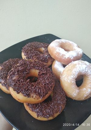 Foto resep Donat ekonomis 1 telur