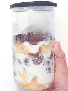 低熱量蔓越莓優格罐 的食譜成品照片
