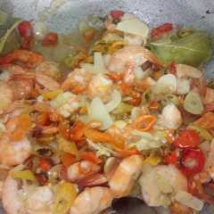 Udang mercon রেসিপির প্রধান ছবি