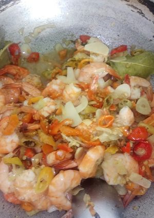 Foto resep Udang mercon