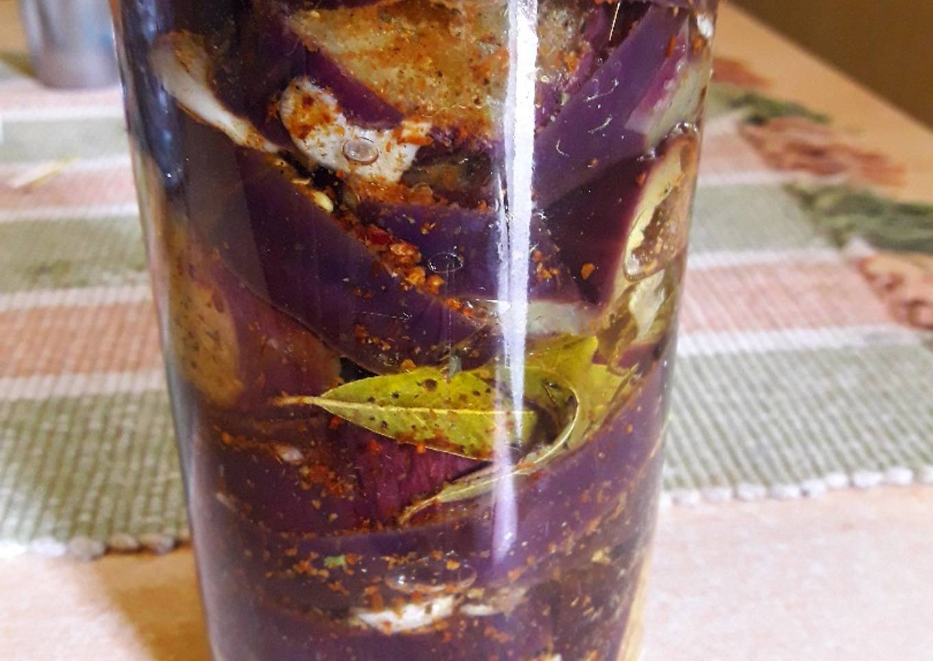 Berenjenas al escabeche 🍆🍆😍