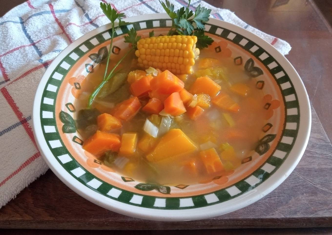 Sopa de verduras