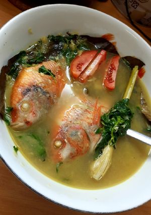 Foto resep Sop ikan nila merah daun kemangi