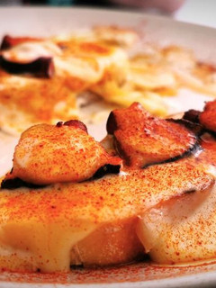 Una foto de Pincho de Pulpo con queso Arzúa Ulloa
