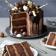A picture of Thermomix Chocolate Dripping Cake.