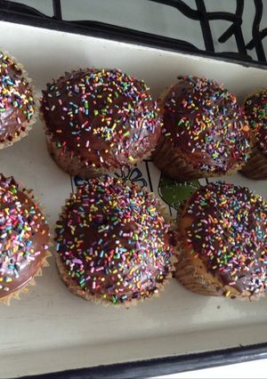Una foto de Muffins de chocolate