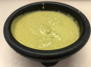 Una foto de Guacamole falso a la Sonorense