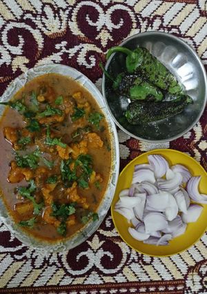 A picture of Cauliflower curry.