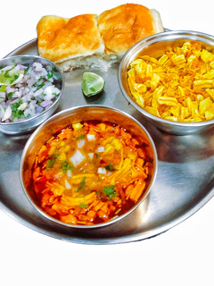 A picture of Street Style Misal Pav.