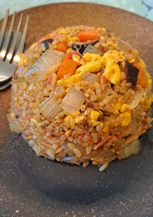 A picture of Chahan (Japanese Fried Rice).