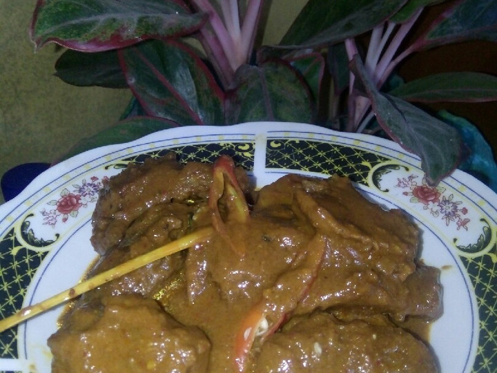 Ternyata begini lho! Resep membuat Rendang daging, kentang ala mamake  sempurna