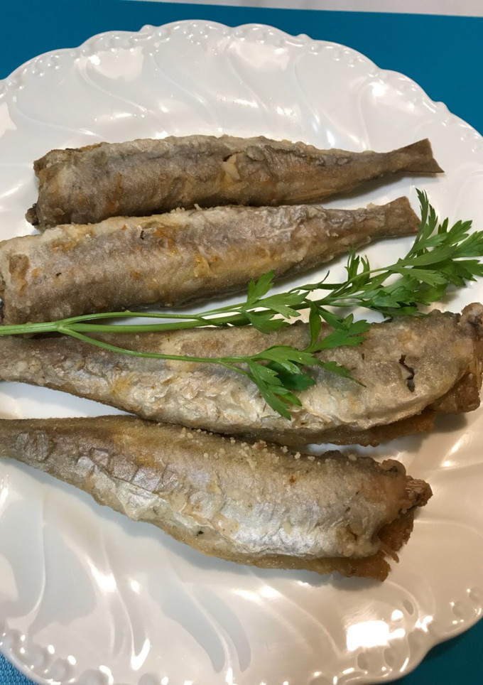 Una foto de Bacaladillas frescas fritas