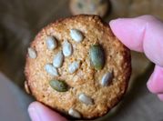 Una foto de avena instantánea