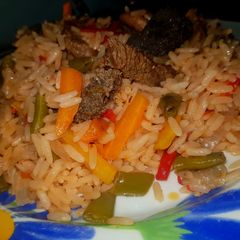 A picture of #Jollof rice contest#.