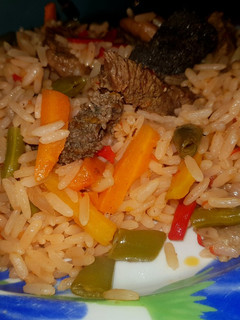 A picture of #Jollof rice contest#.