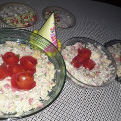 A picture of Chicken salad.
