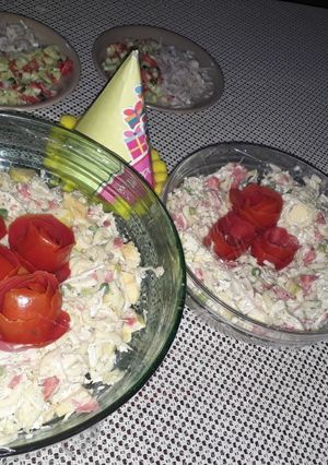 A picture of Chicken salad.
