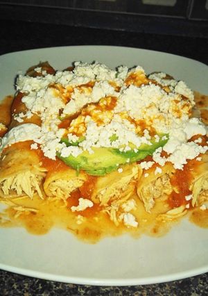 Una foto de Enchiladas o Entomatadas